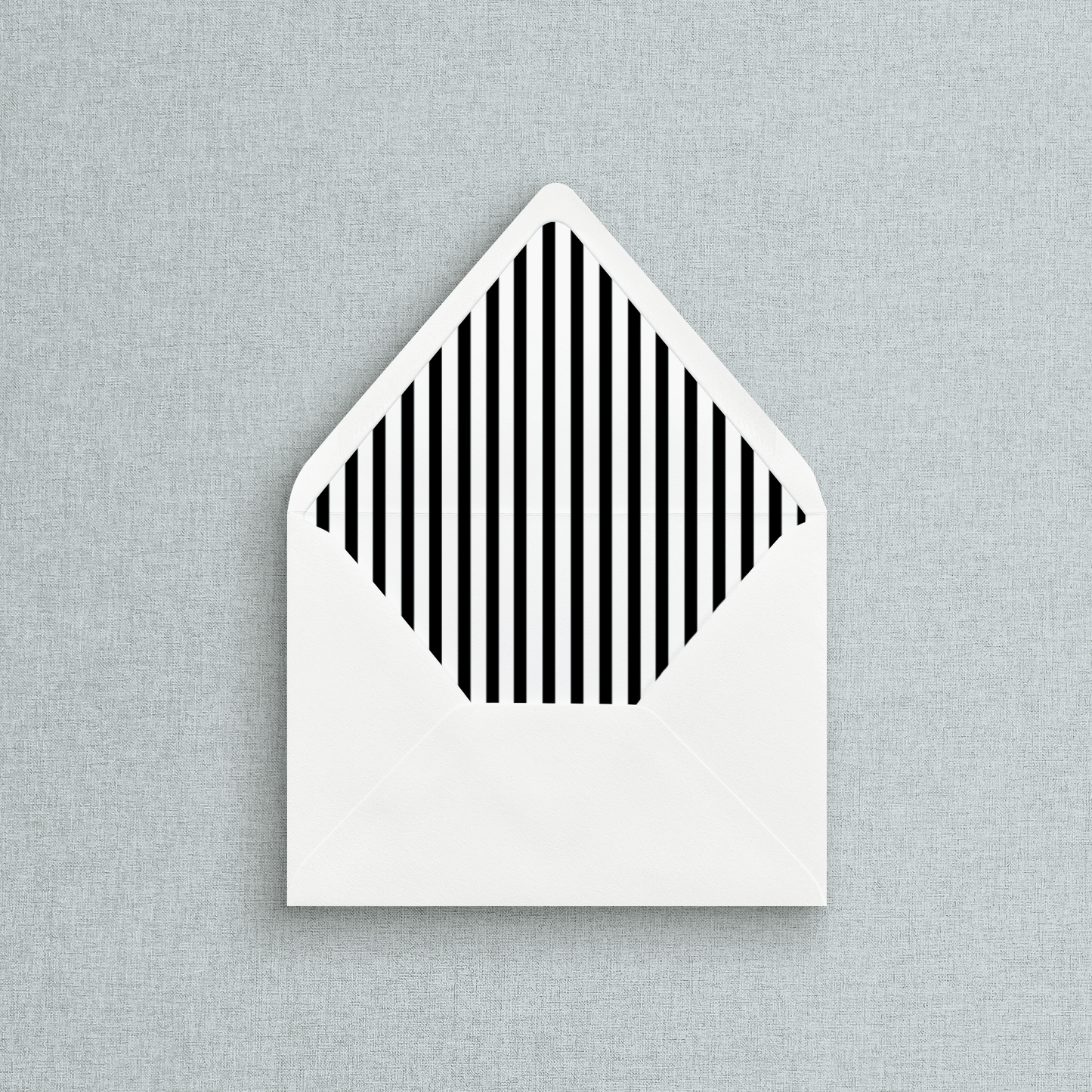 Striped Envelope Liner for Invitations
