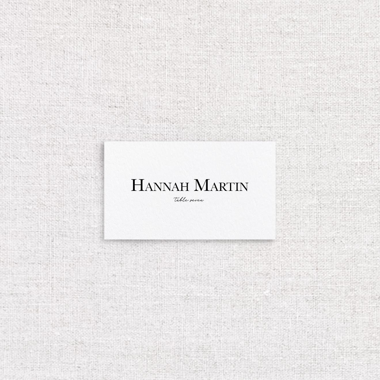 Hannah Curated Collection Place Cards