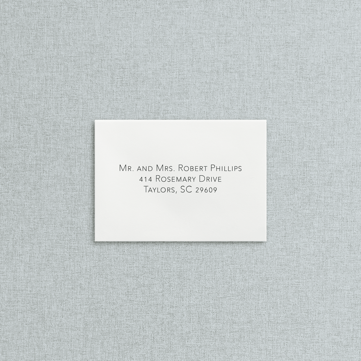 Mail In Response Envelope for Wedding Guests