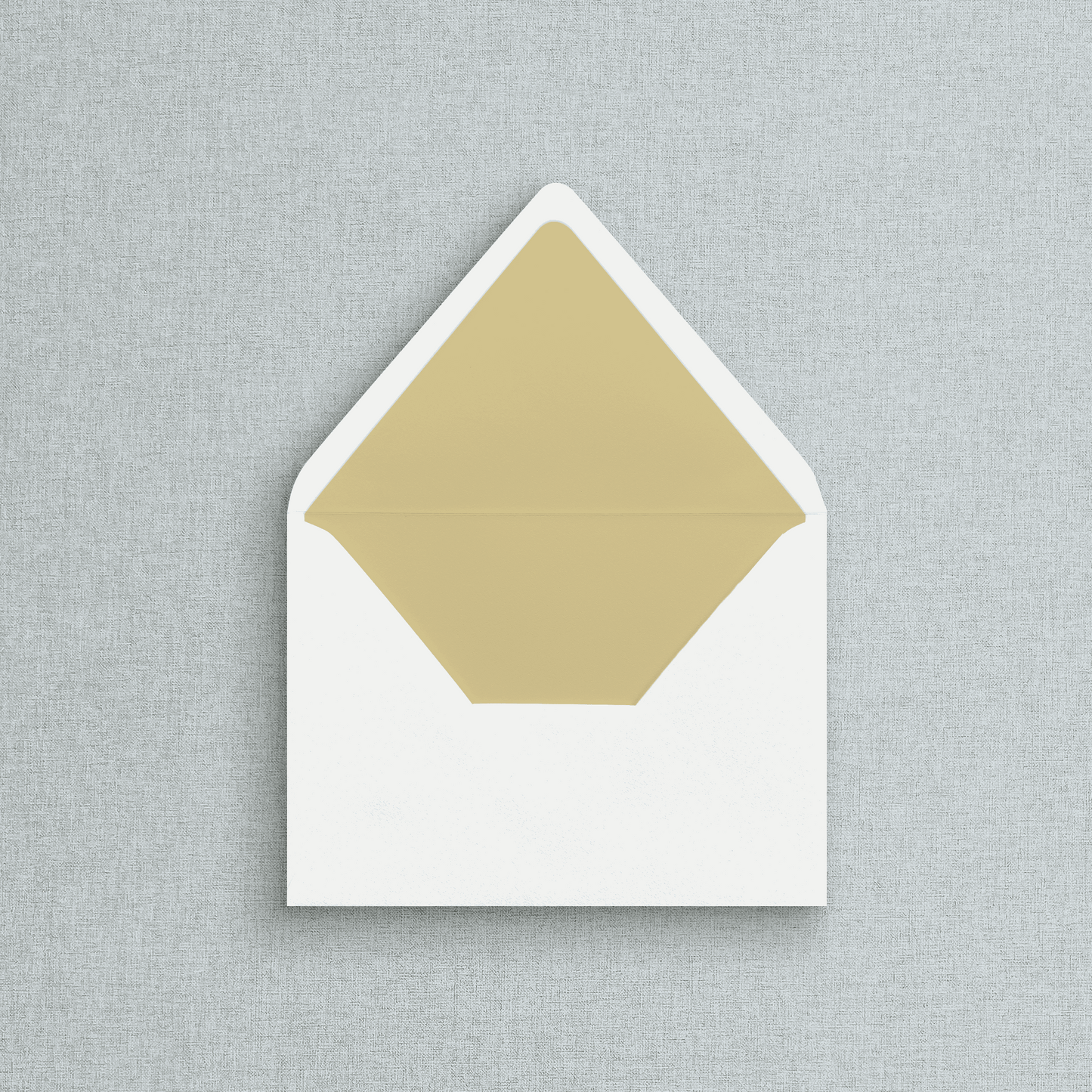 Solid Almond/Tan Envelope Liner for Invitations
