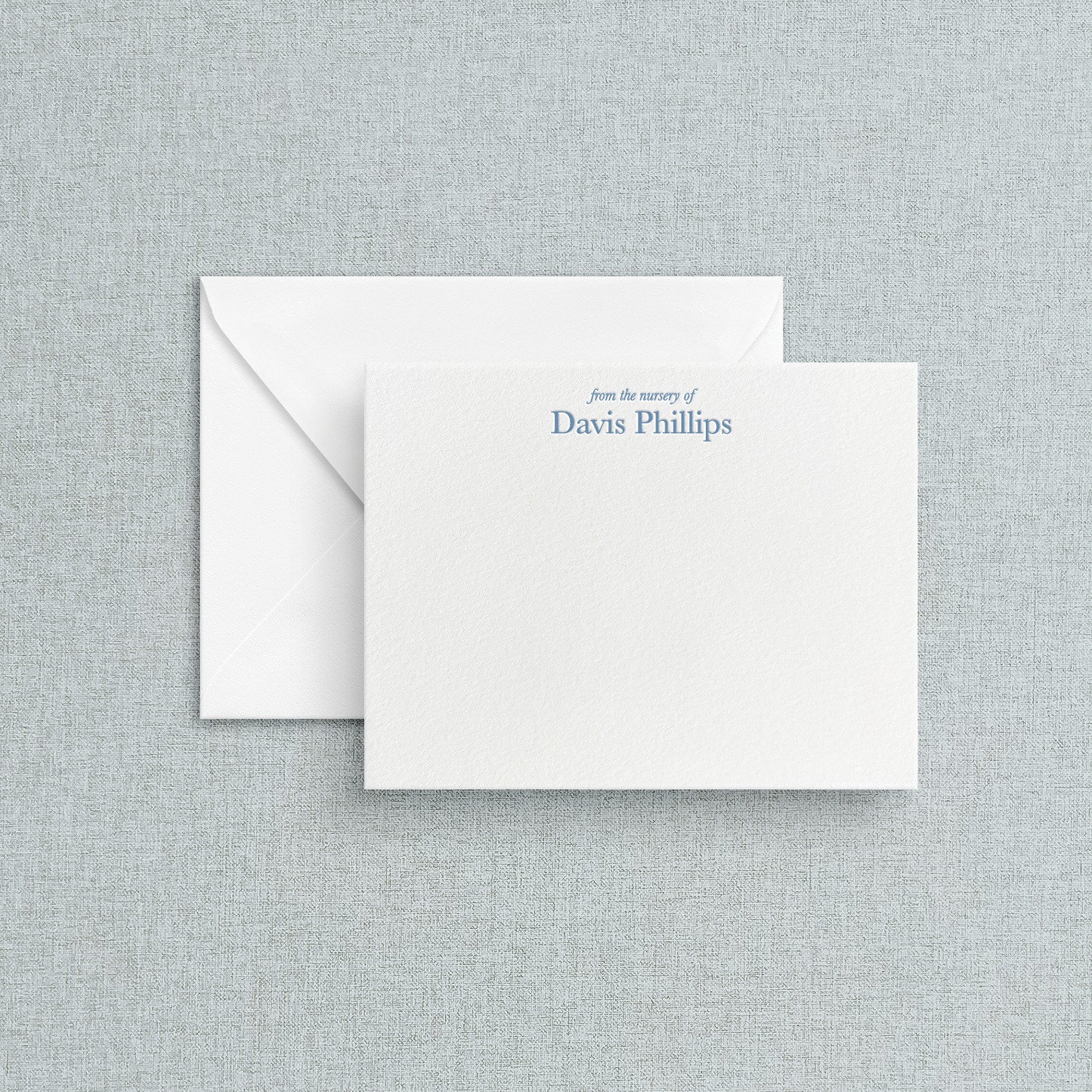 From the Nursery Of Letterpress Stationery