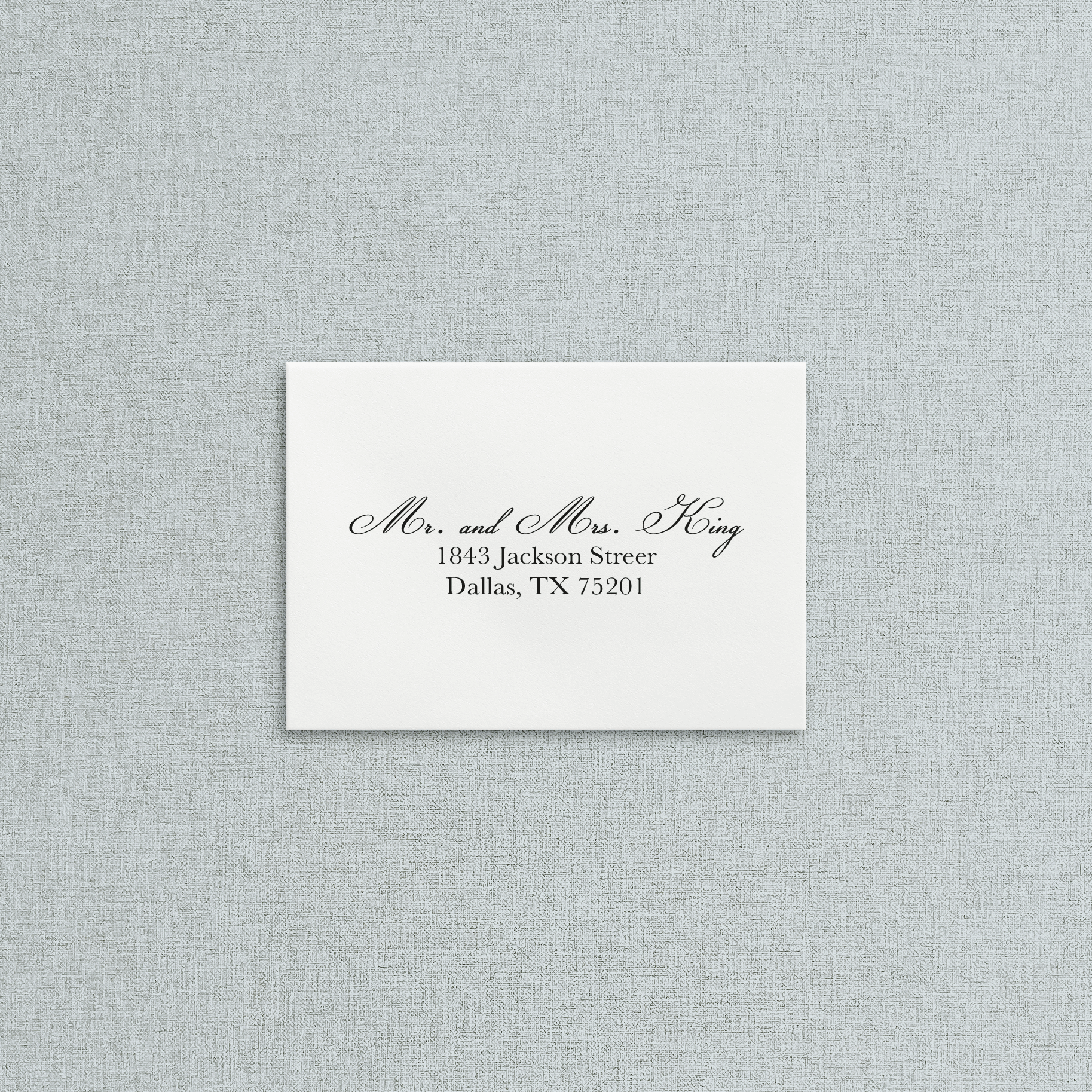 Mail In Response Envelope for Wedding Guests