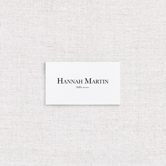 Hannah Curated Collection Place Cards