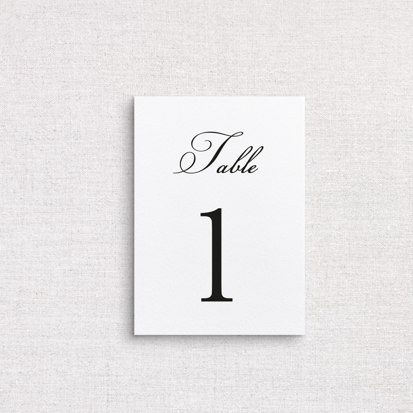 Patricia Curated Collection Table Numbers