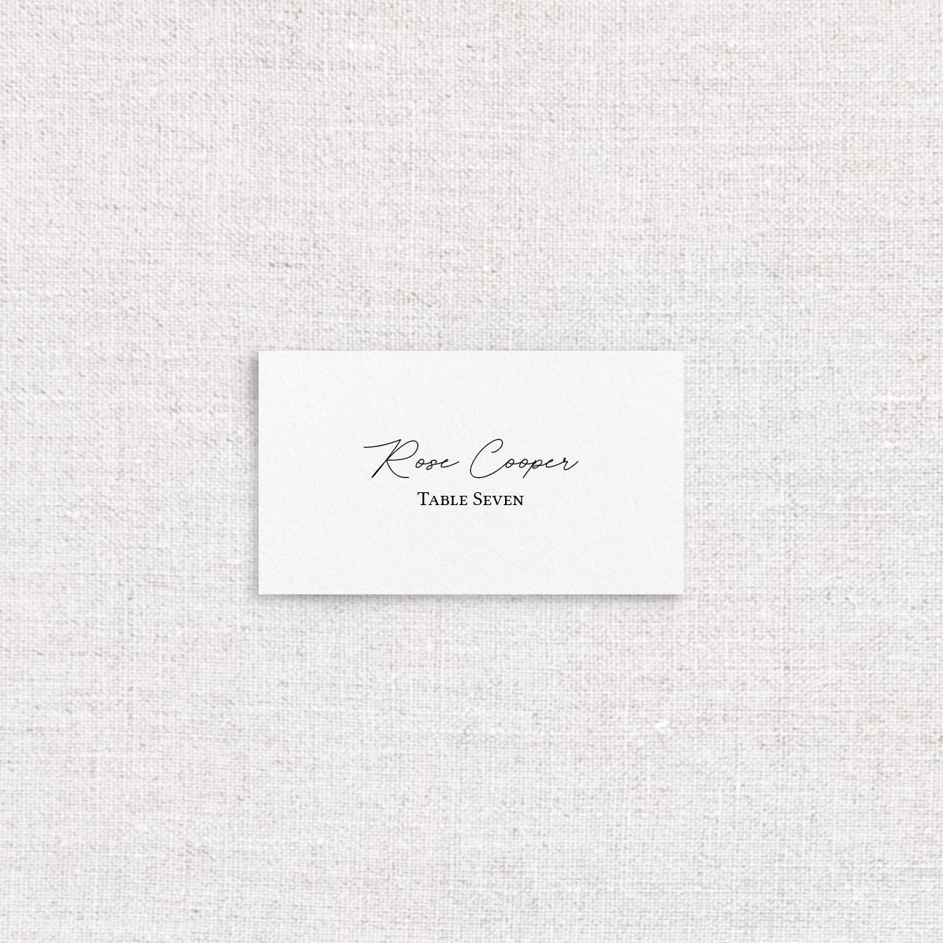 Rose Curated Collection Place Cards