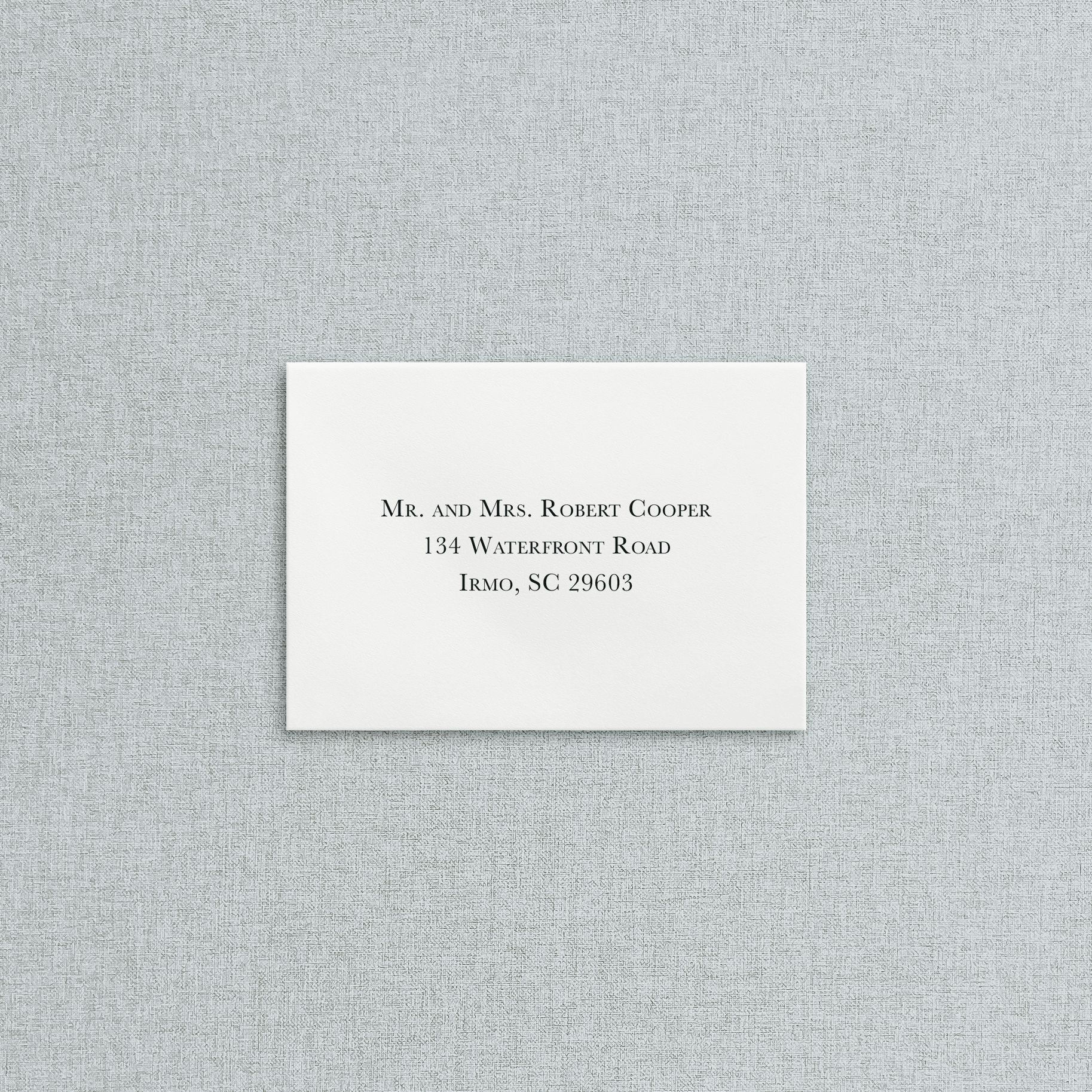 Mail In Response Envelope for Wedding Guests