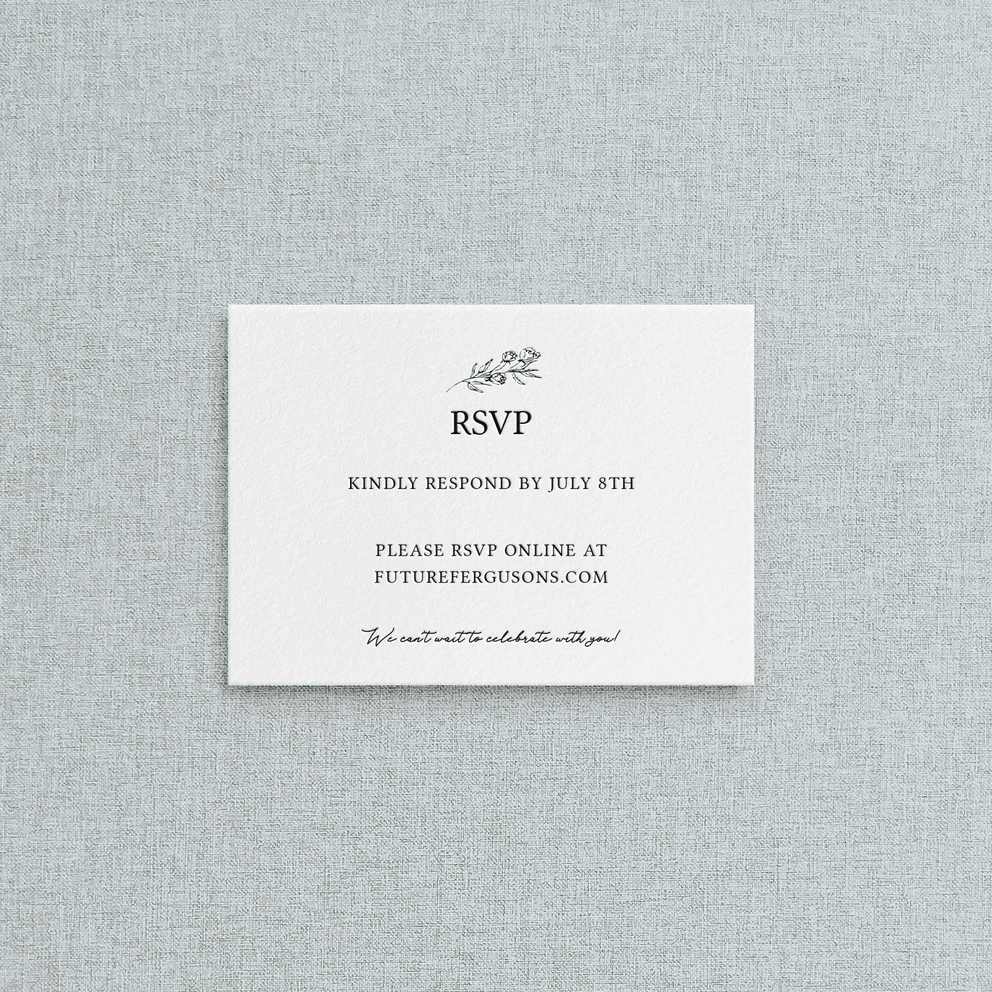 Rose Curated Collection Online Response Card
