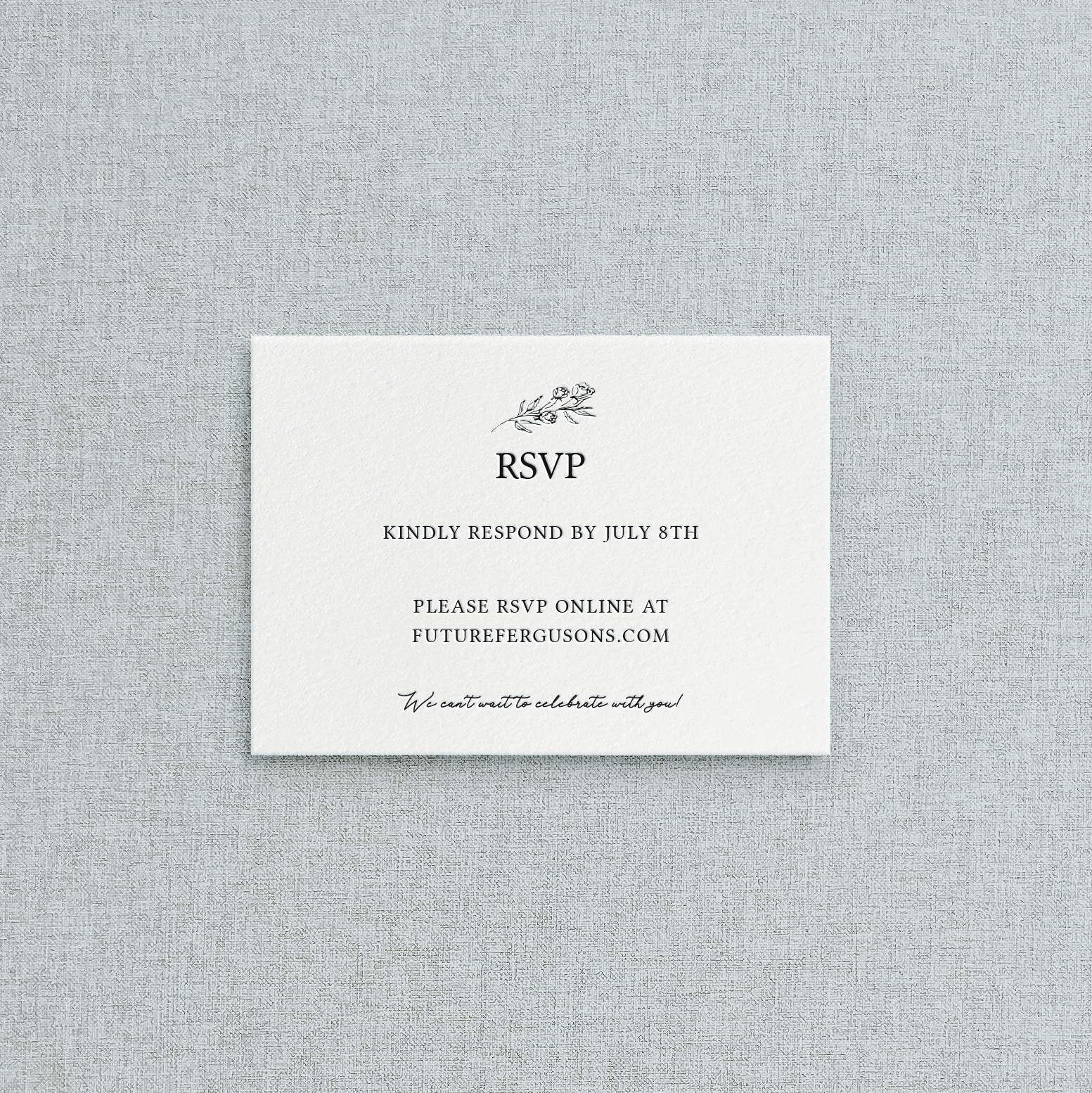 Rose Curated Collection Online Response Card