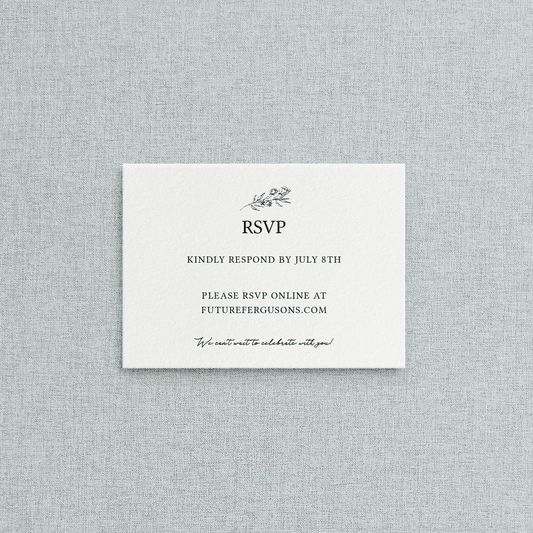 Rose Curated Collection Online Response Card