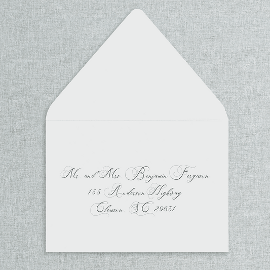 Guest Addressing for Wedding Invitations