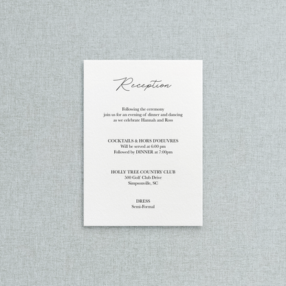 Hannah Curated Collection Details Card