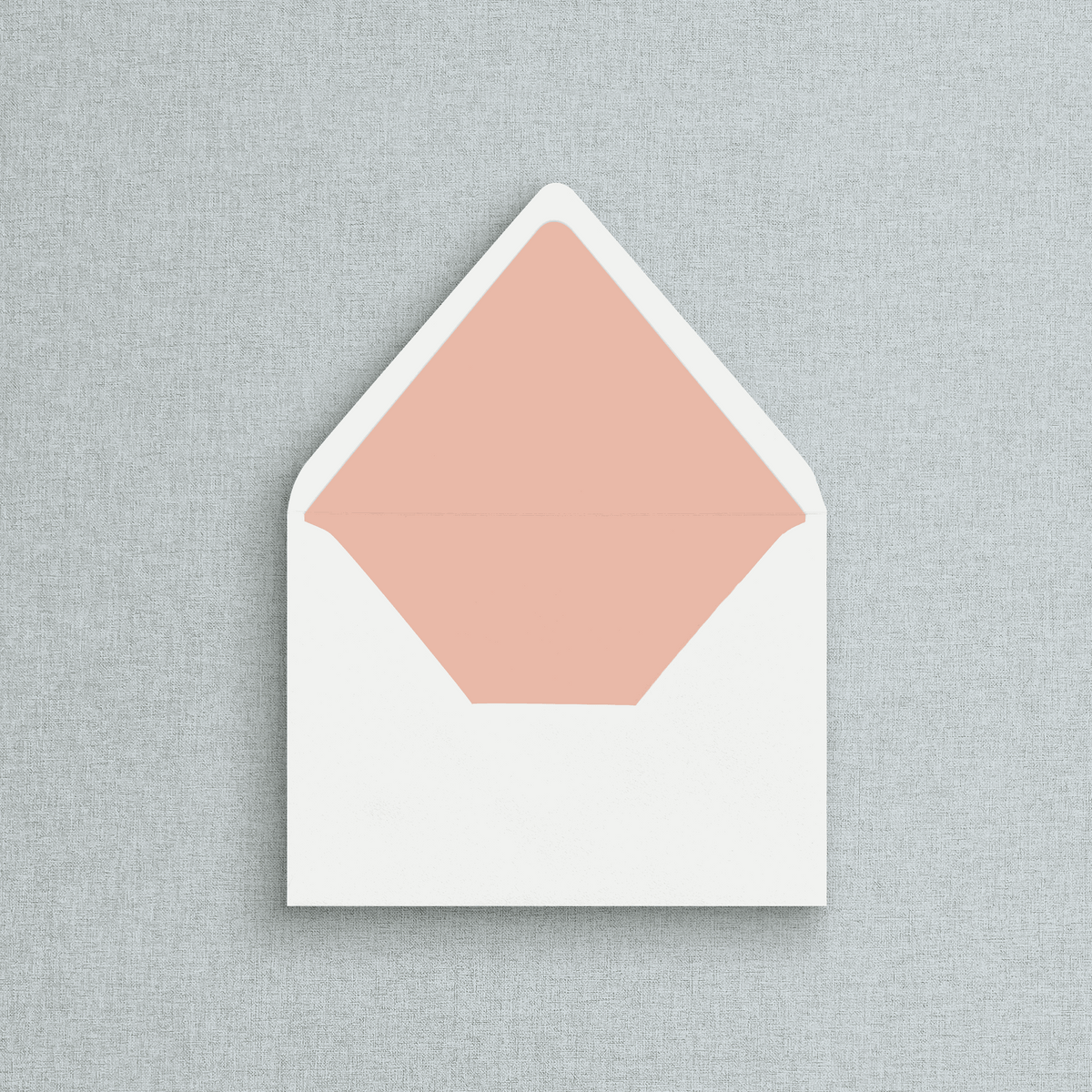 Solid Rose Envelope Liner for Wedding Invitations