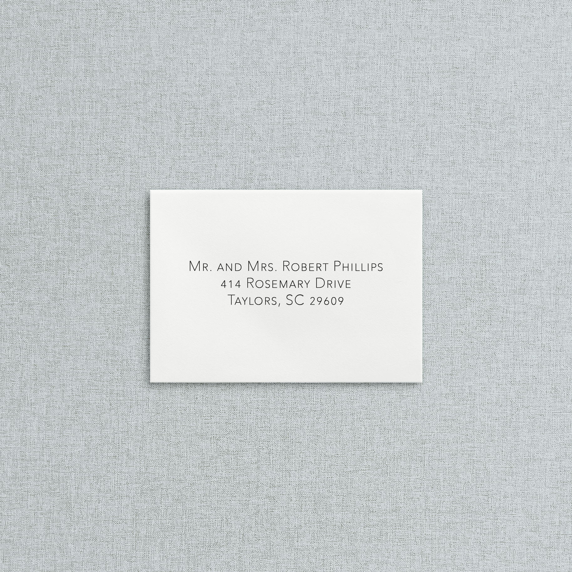 Mail In Response Envelope for Wedding Guests