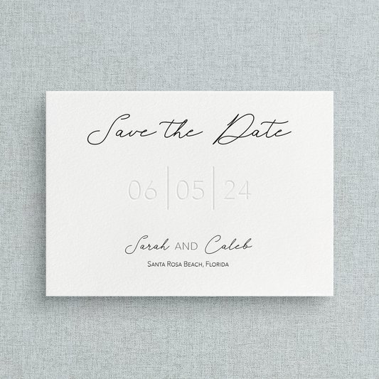 Sarah Curated Collection Save the Date
