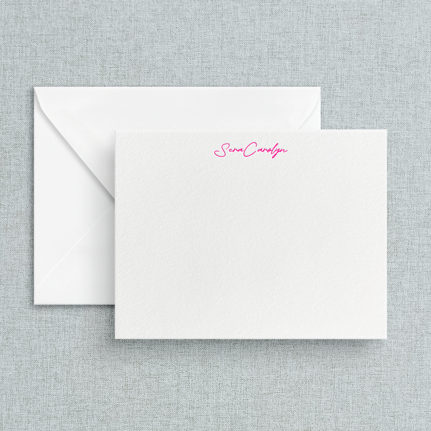 The Carolyn Custom Letterpress Stationery