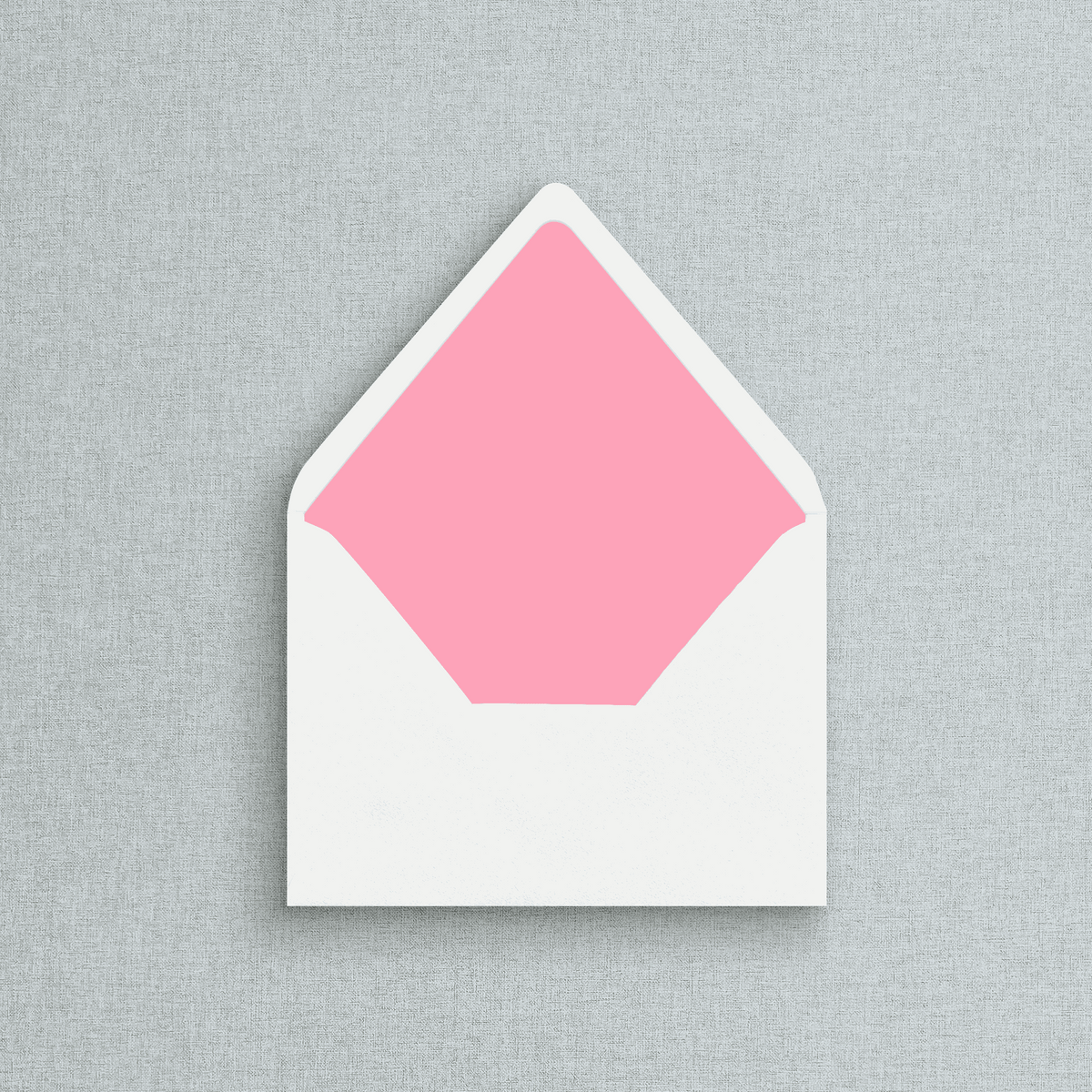 Solid Light Pink Envelope Liner for Wedding Invitations